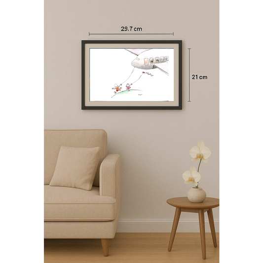 Mehrdad Samadi Zakaria 29x21cm Original Cartoon BOD00001