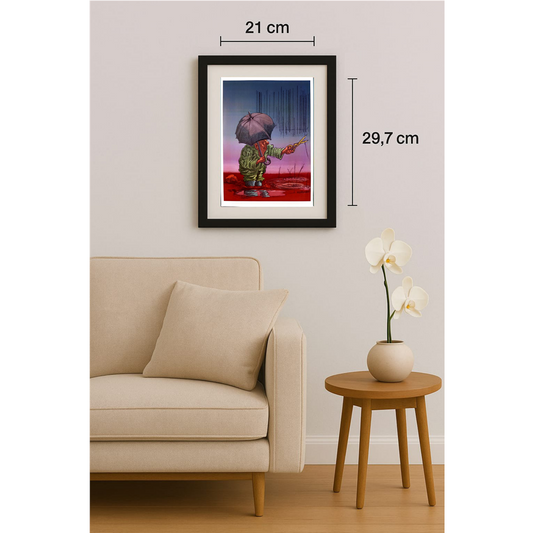 Mehmet Karaman 29x21cm Original Cartoon BOD00126