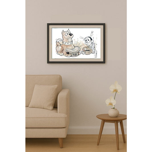 Mancos Sarro 43x30cm Original Cartoon BOD00198