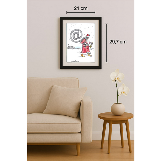Mihaita Porumbita 29x21cm Original Cartoon BOD00272