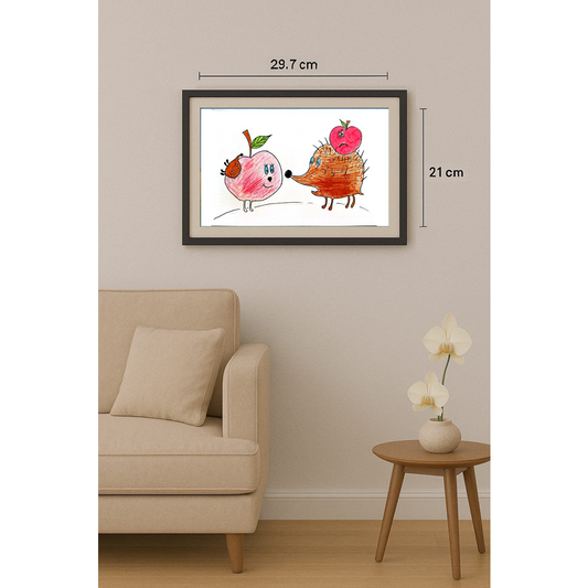 Beloborodova Polina 29x21cm Orijinal Karikatür BOD00426