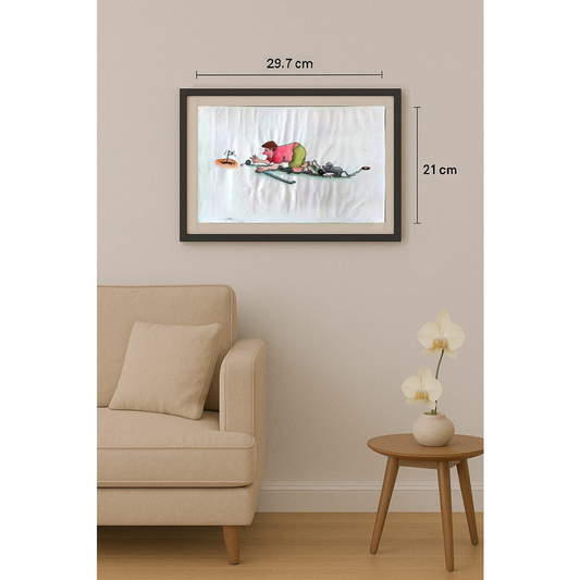 Sun Shen Ying 29x21cm Orijinal Karikatür BOD01217