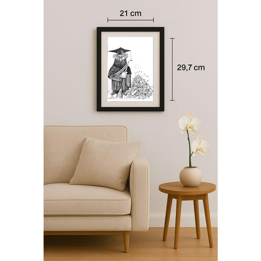 Mohsen Divandari 29x21cm Orijinal Karikatür BOD02238