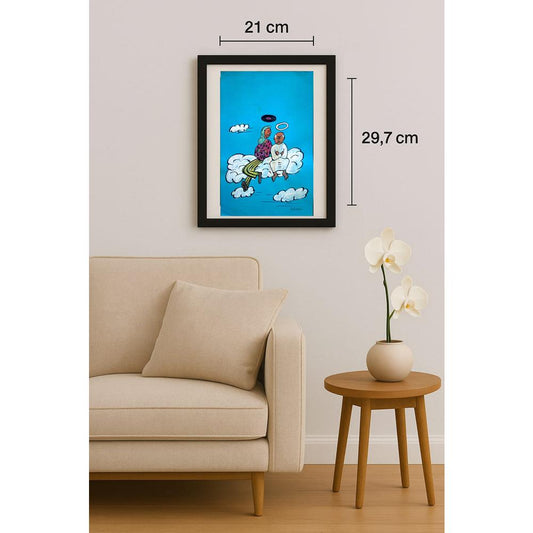 Michael Tetievski 29x21cm Orijinal Karikatür BOD02247