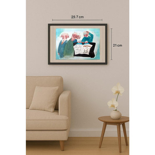 Ye Ting 29x21cm Orijinal Karikatür BOD02265