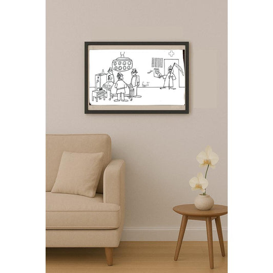 Eduardo Caldari Junior 31x16cm Orijinal Karikatür BOD02976