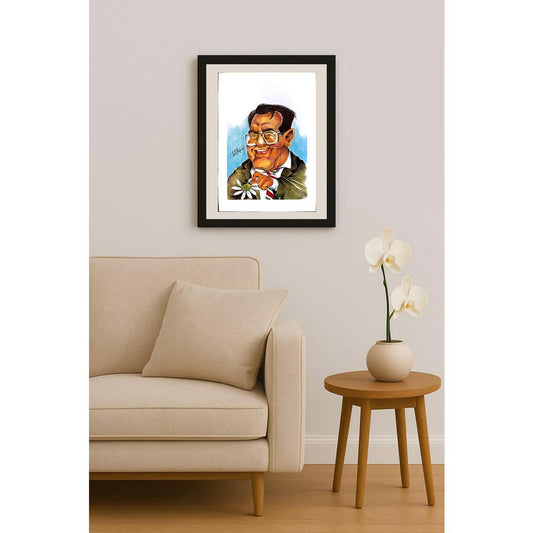 Carlo Sterpone 29x21cm Orijinal Karikatür BOD04088