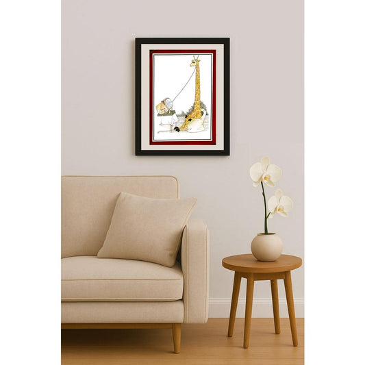 Mihail Ciubotaru 29x21cm Orijinal Karikatür BOD06410