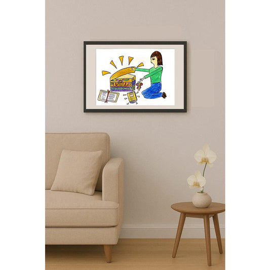 İremÖzkan 29x21cm Orijinal Karikatür BOD06957