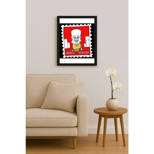 Hayati Boyacıoğlu Kişiye Özel Sertifikalı Sınırlı Fine Art Karikatür Baskı CAD00098