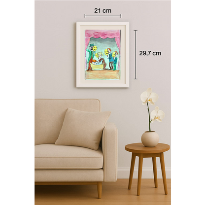 Mehrdad Samadi Zakaria 29x21cm Original Cartoon BOD00001