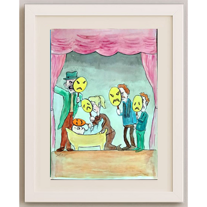 Mehrdad Samadi Zakaria 29x21cm Original Cartoon BOD00001