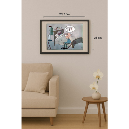 Mehrdad Samadi Zakaria 29x21cm Original Cartoon BOD00001