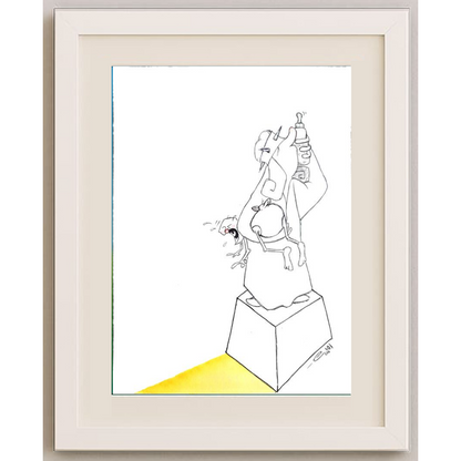 Mehrdad Samadi Zakaria 29x21cm Original Cartoon BOD00001