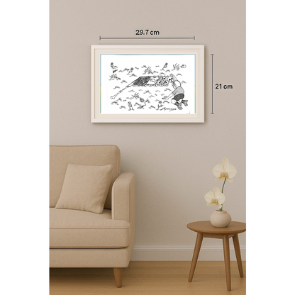 Mehrdad Samadi Zakaria 29x21cm Original Cartoon BOD00001