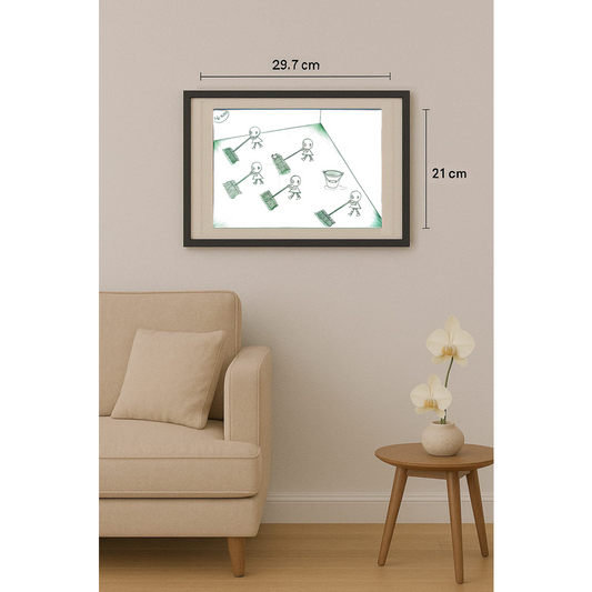 Mehrdad Samadi Zakaria 29x21cm Original Cartoon BOD00001