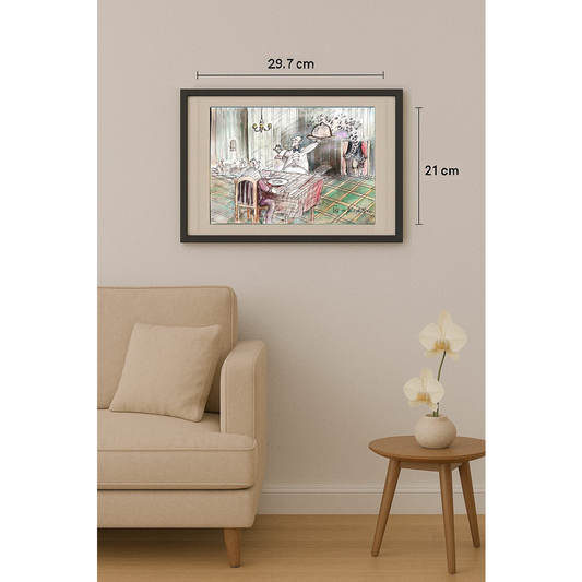 Mehrdad Samadi Zakaria 29x21cm Original Cartoon BOD00001