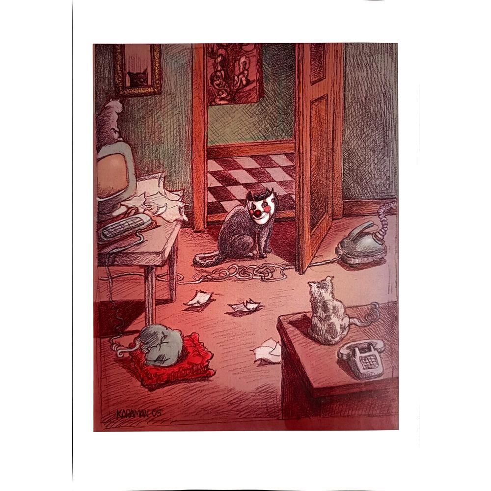 Mehrdad Samadi Zakaria 29x21cm Original Cartoon BOD00001