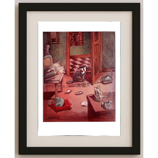 Mehrdad Samadi Zakaria 29x21cm Original Cartoon BOD00001