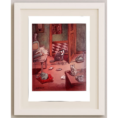 Mehrdad Samadi Zakaria 29x21cm Original Cartoon BOD00001