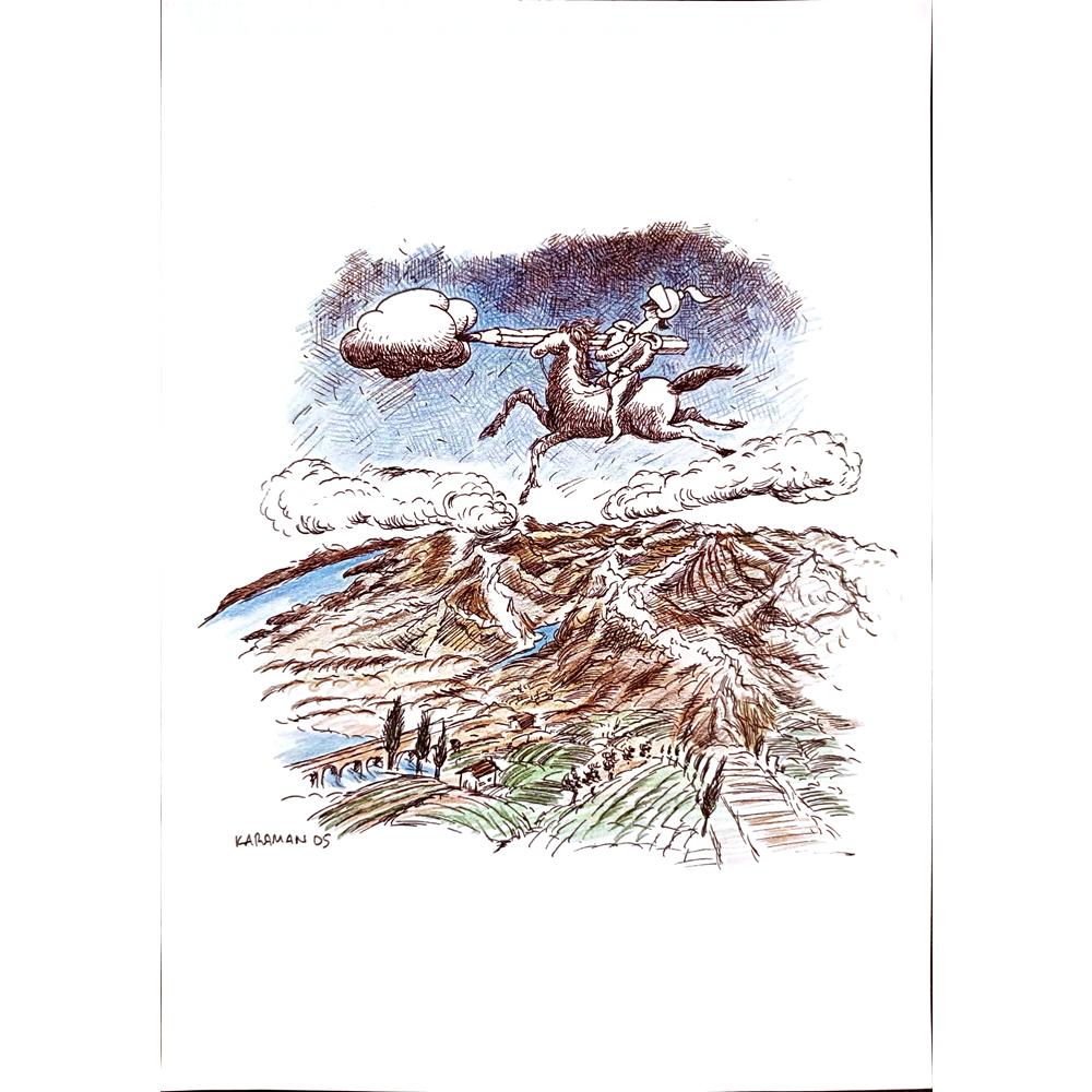 Mehrdad Samadi Zakaria 29x21cm Original Cartoon BOD00001