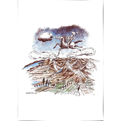 Mehrdad Samadi Zakaria 29x21cm Original Cartoon BOD00001