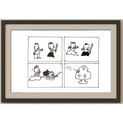 Mehrdad Samadi Zakaria 29x21cm Original Cartoon BOD00001