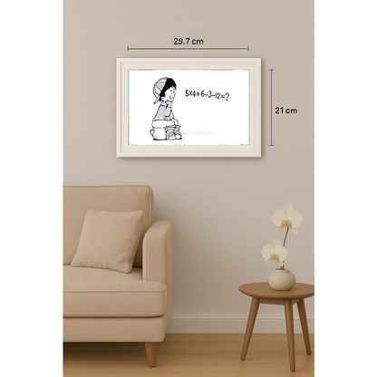Zhu Genhua 29x21cm Orijinal Karikatür Tablo BOD00066
