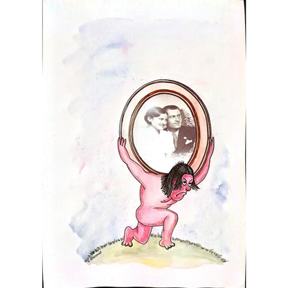 Mehrdad Samadi Zakaria 29x21cm Original Cartoon BOD00001