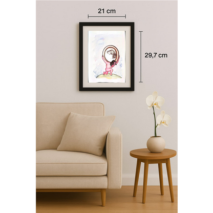Mehrdad Samadi Zakaria 29x21cm Original Cartoon BOD00001