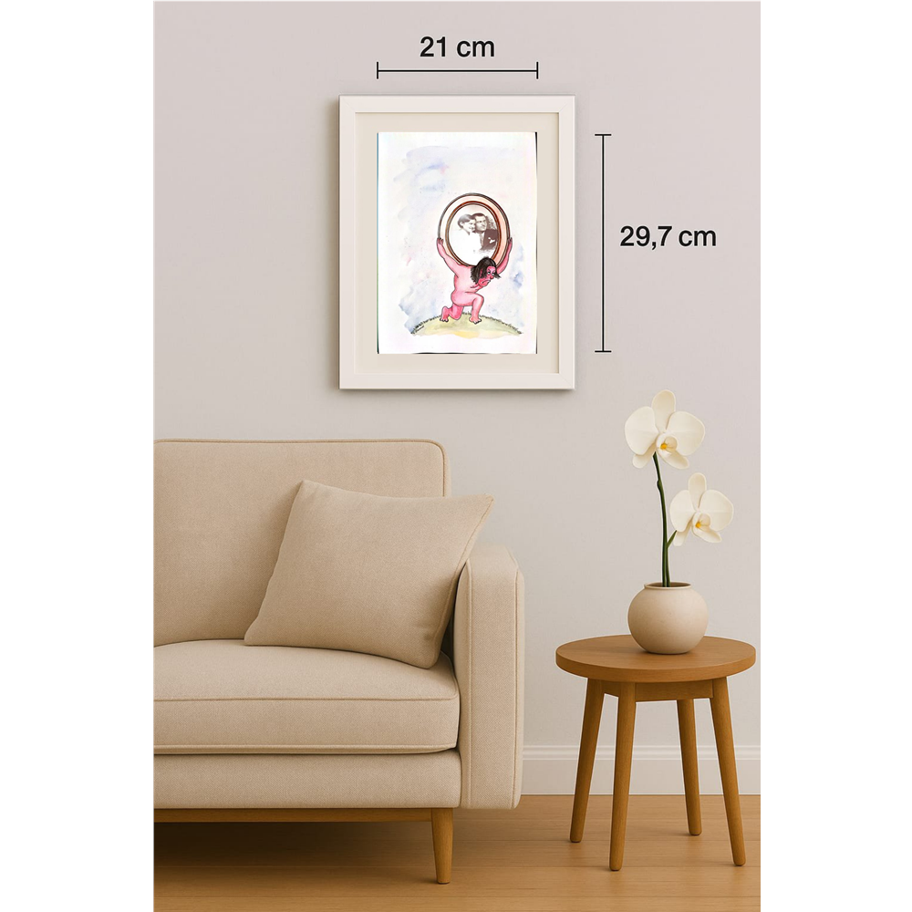 Mehrdad Samadi Zakaria 29x21cm Original Cartoon BOD00001