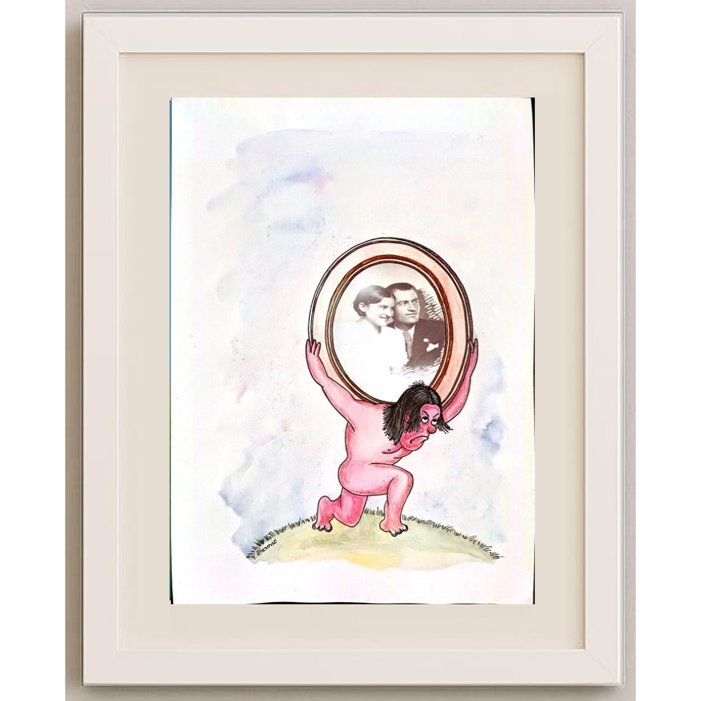 Mehrdad Samadi Zakaria 29x21cm Original Cartoon BOD00001