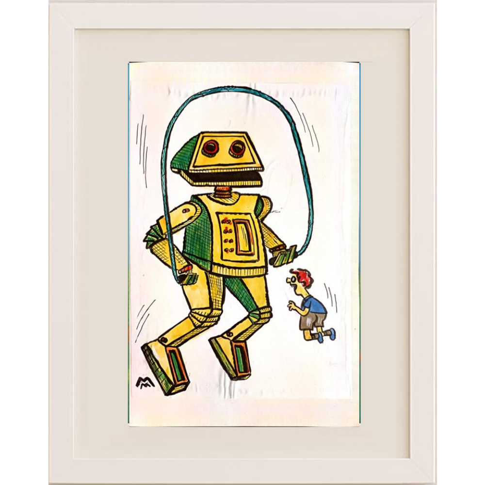 Mileta Milaradovic 19x29cm Original Cartoon BOD00091