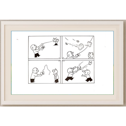 Yu Yangnan 29x21cm Original Cartoon BOD00107