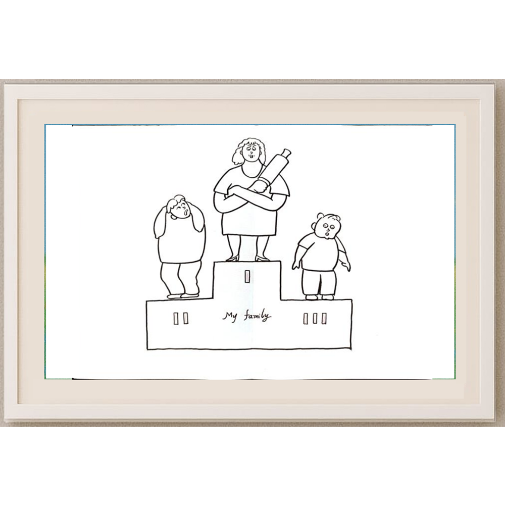 Feng Gui Bo 29x21cm Original Cartoon BOD00108