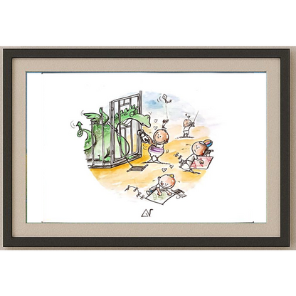 Novakov Goran 29x21cm Original Cartoon BOD00117
