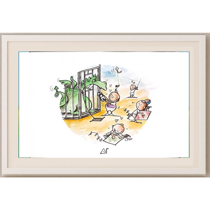 Novakov Goran 29x21cm Original Cartoon BOD00117