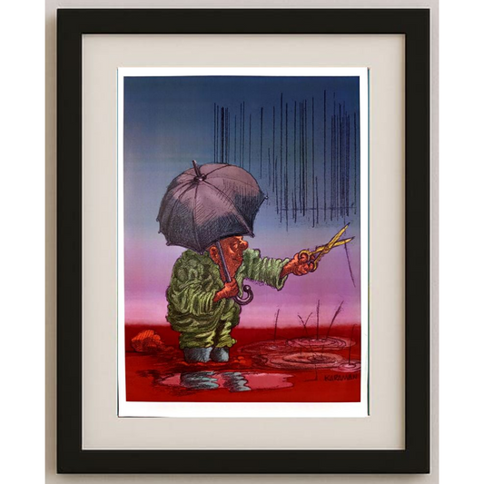 Mehmet Karaman 29x21cm Original Cartoon BOD00126