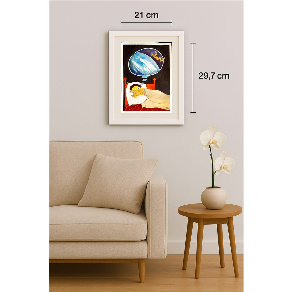 Babylon 29x21cm Original Cartoon BOD00129