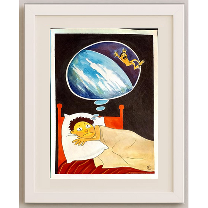 Babylon 29x21cm Original Cartoon BOD00129