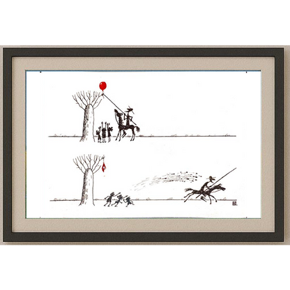 Marina Markevitch 29x21cm Original Cartoon BOD00137