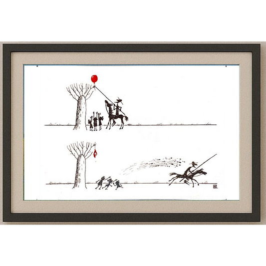 Marina Markevitch 29x21cm Orijinal Karikatür BOD00137