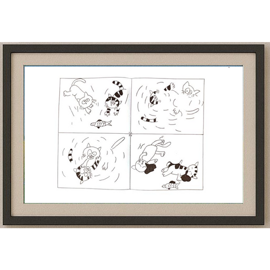 Guo Ziye 29x21cm Orijinal Karikatür BOD00139