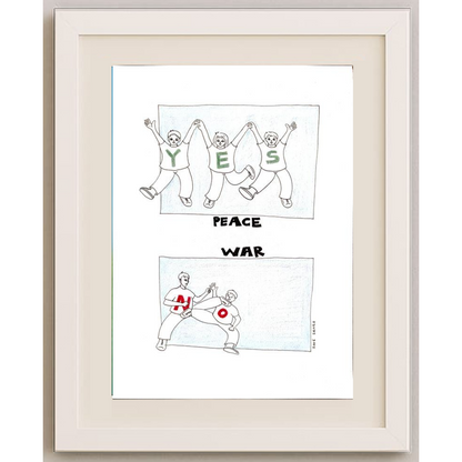 Susanto 29x21cm Original Cartoon BOD00150