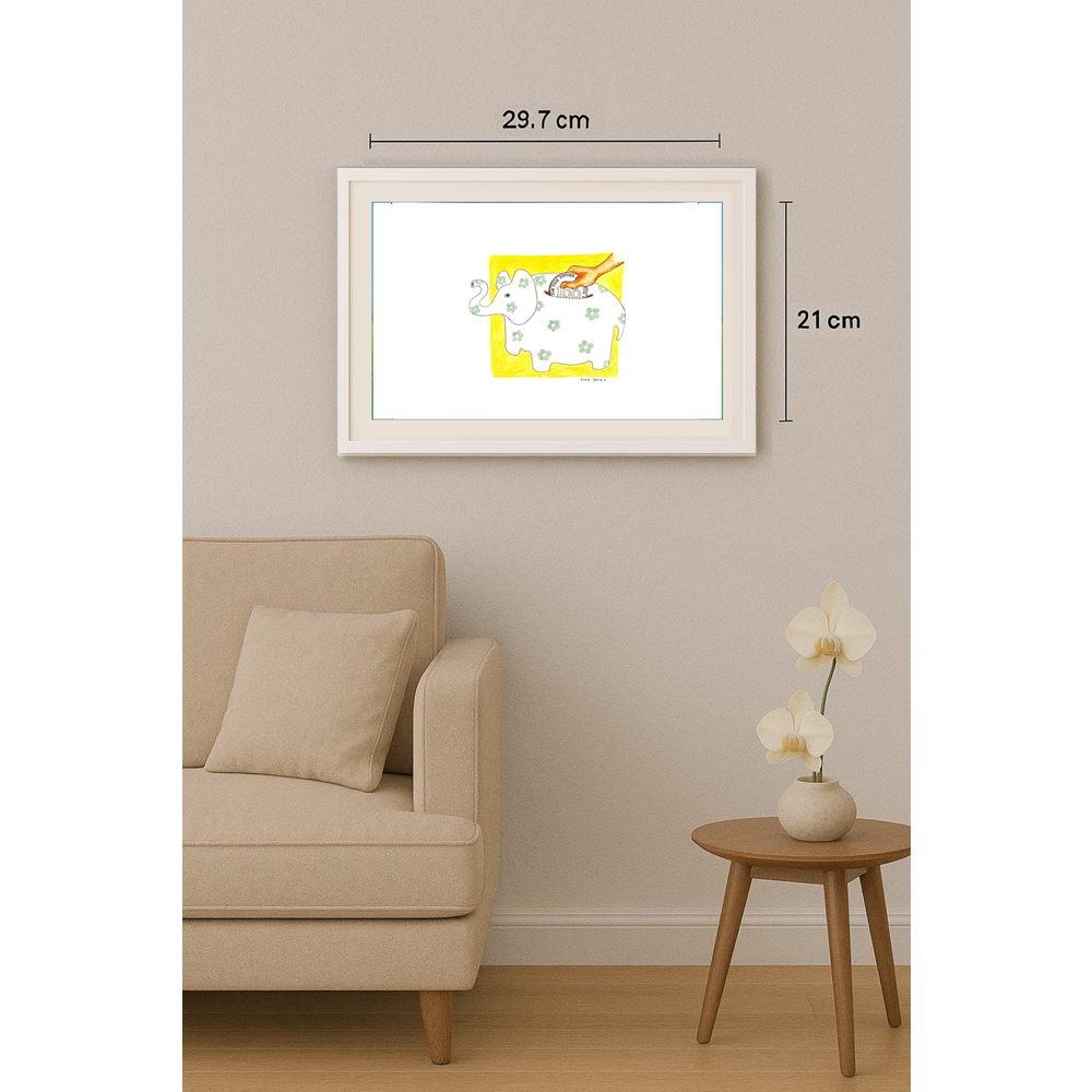 Susanto 29x21cm Original Cartoon BOD00152
