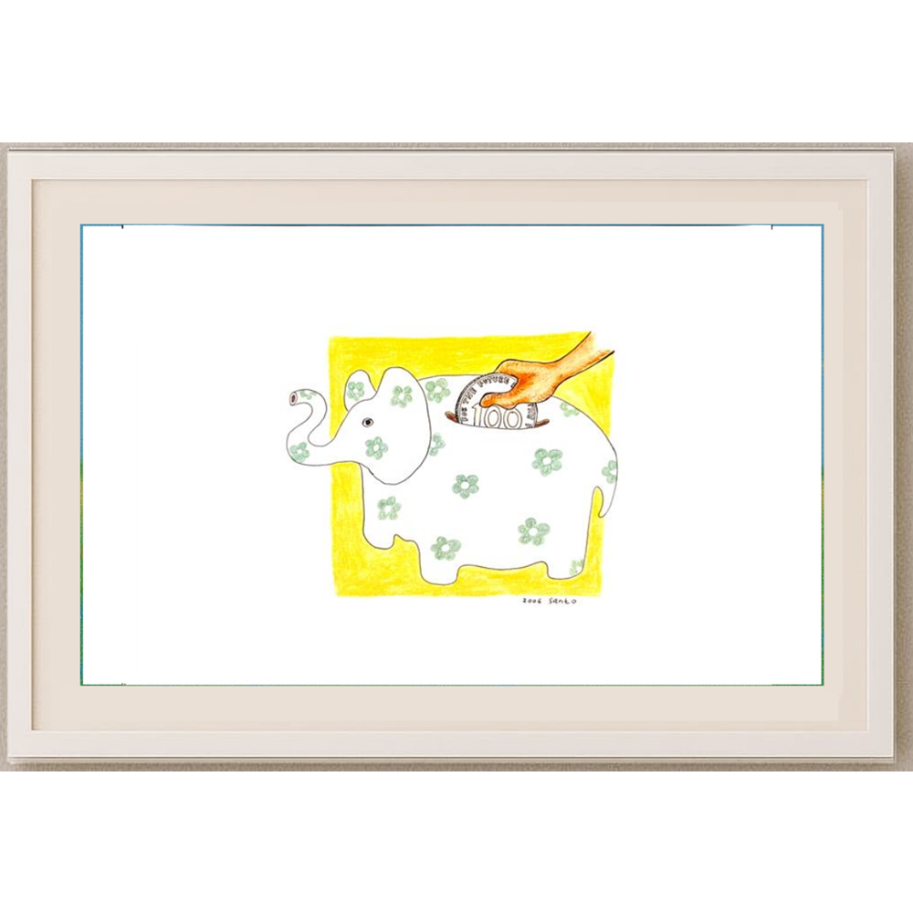 Susanto 29x21cm Original Cartoon BOD00152