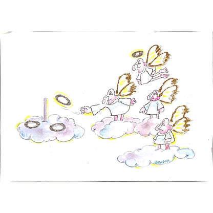 Bakoulis Seerafim 29x21cm Original Cartoon BOD00157