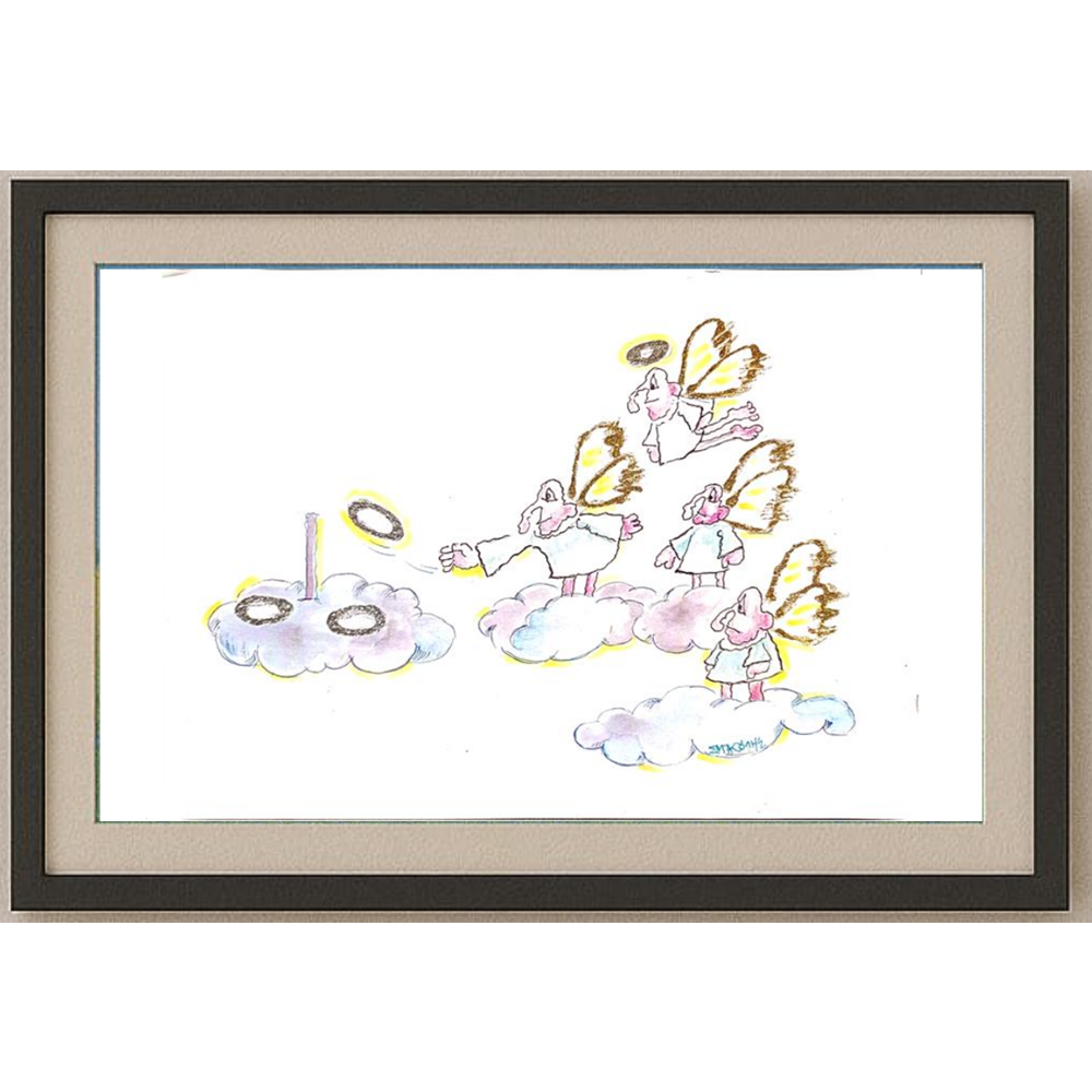 Bakoulis Seerafim 29x21cm Original Cartoon BOD00157