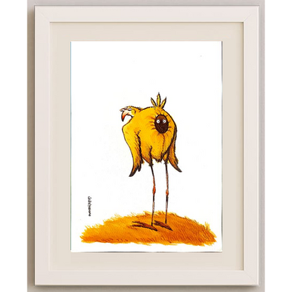Mohammad Amin Aghaey 29x21cm Orijinal Karikatür BOD00165