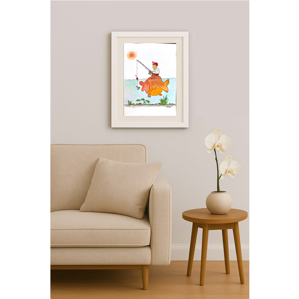 Vladimir Pavlik 43x30cm Original Cartoon BOD00172